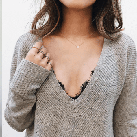 Triangel BHs aus Spitze