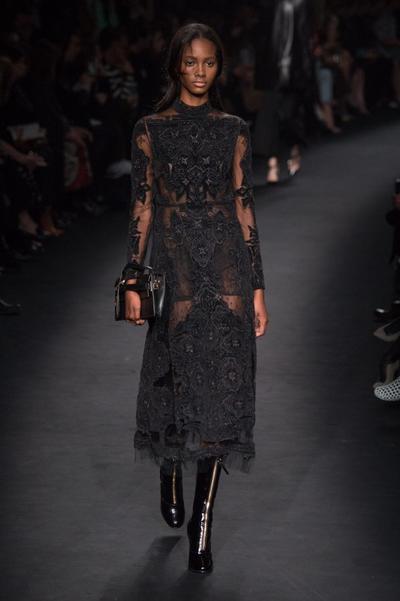 Valentino Modepilot front zip boots 2015