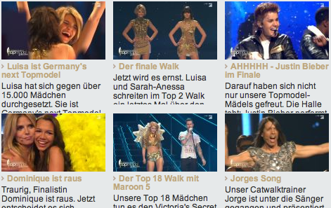 Modepilot-GNTM-Pro Sieben-Finale