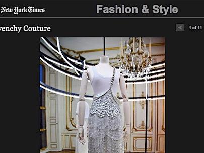 Givenchy's Artdeco Spring Couture 2012