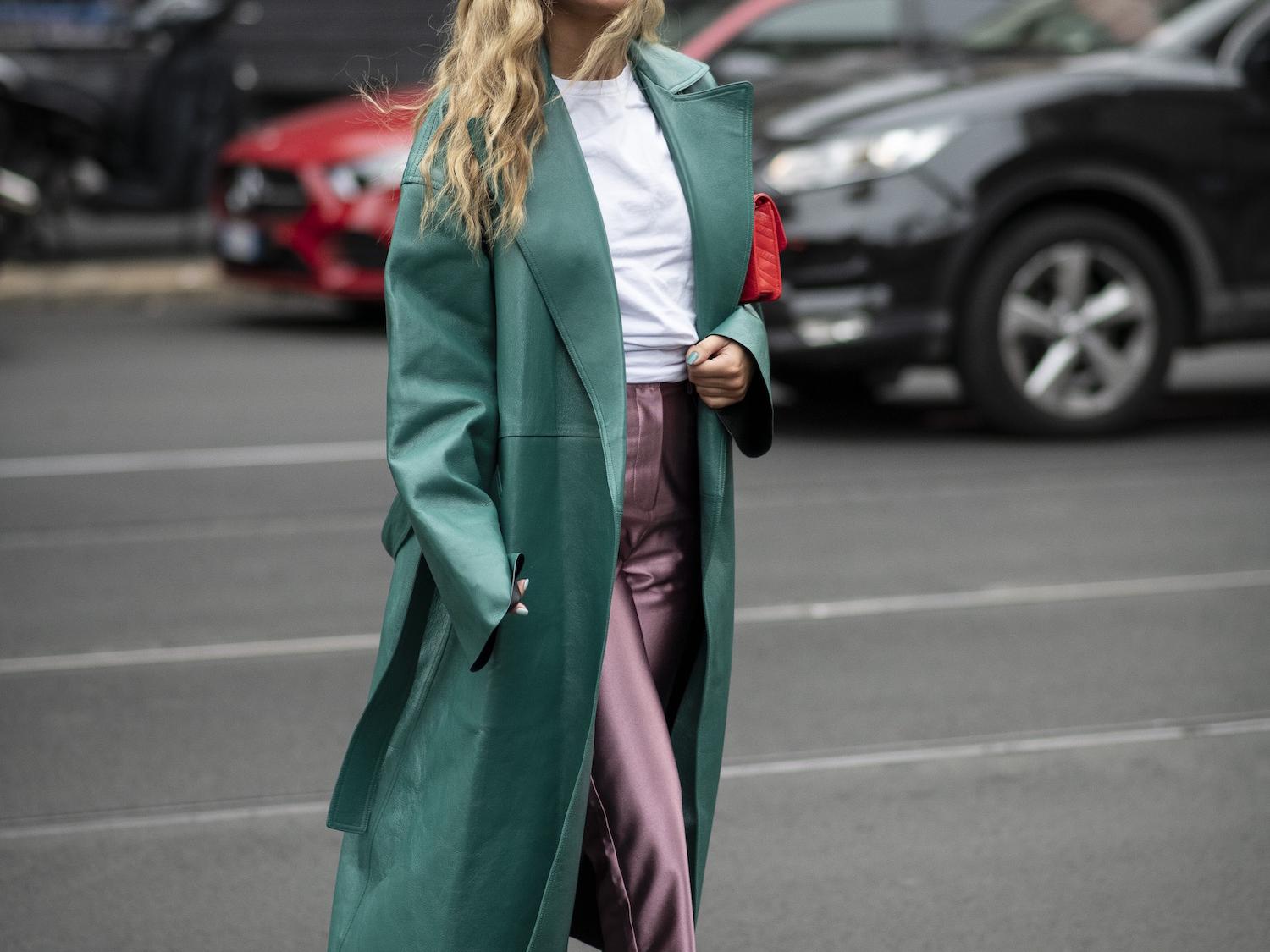 Neue Stiletikette: Extra lange Hosen