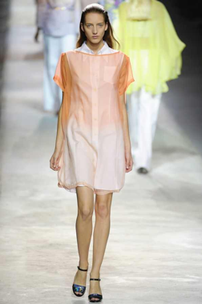 Weiß und Transparenz Dries van Noten Modepilot
