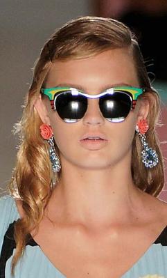 earrings Ohrringe Prada 2012