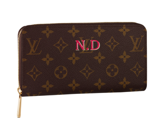 Initialen Louis Vuitton Geldbeutel Modepilot
