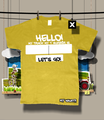 Track my T-shirt Modepilot