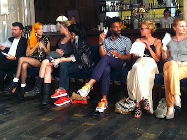 Schuhtrends in der Front Row