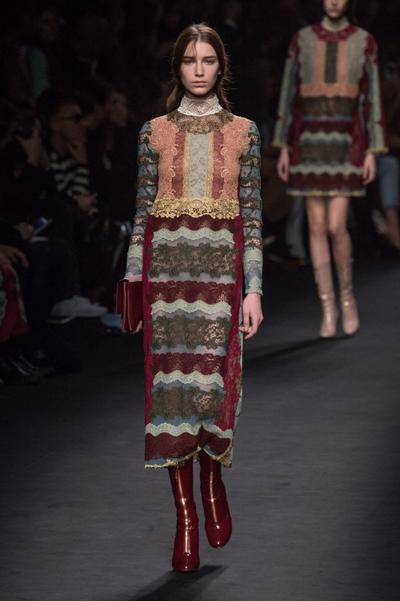 Valentino Modepilot front zip boots 2015