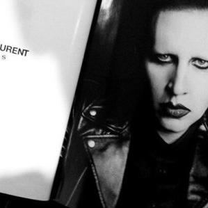 Marilyn Manson wirbt für Saint Laurent