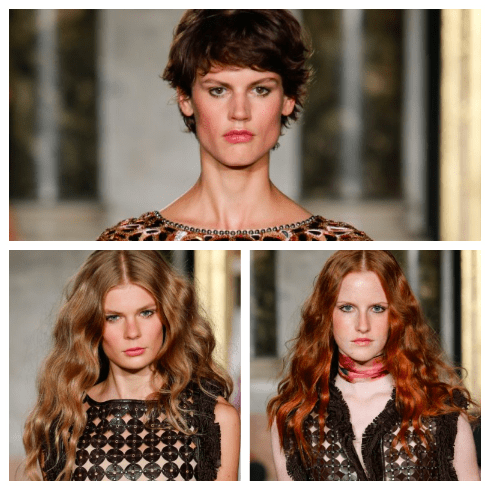 Emilio Pucci Saskia de Brauw Kurzhaarfrisur Model 2015 Modepilot