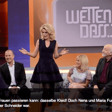 Wetten, dass es zweimal Alaïa war..?