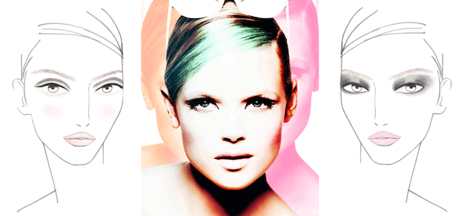 Estée Lauder Courrèges Face Charts Campaign Make-up Modepilot
