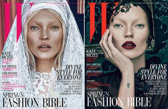 kate moss w magazine