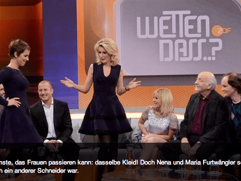 Wetten, dass es zweimal Alaïa war..?