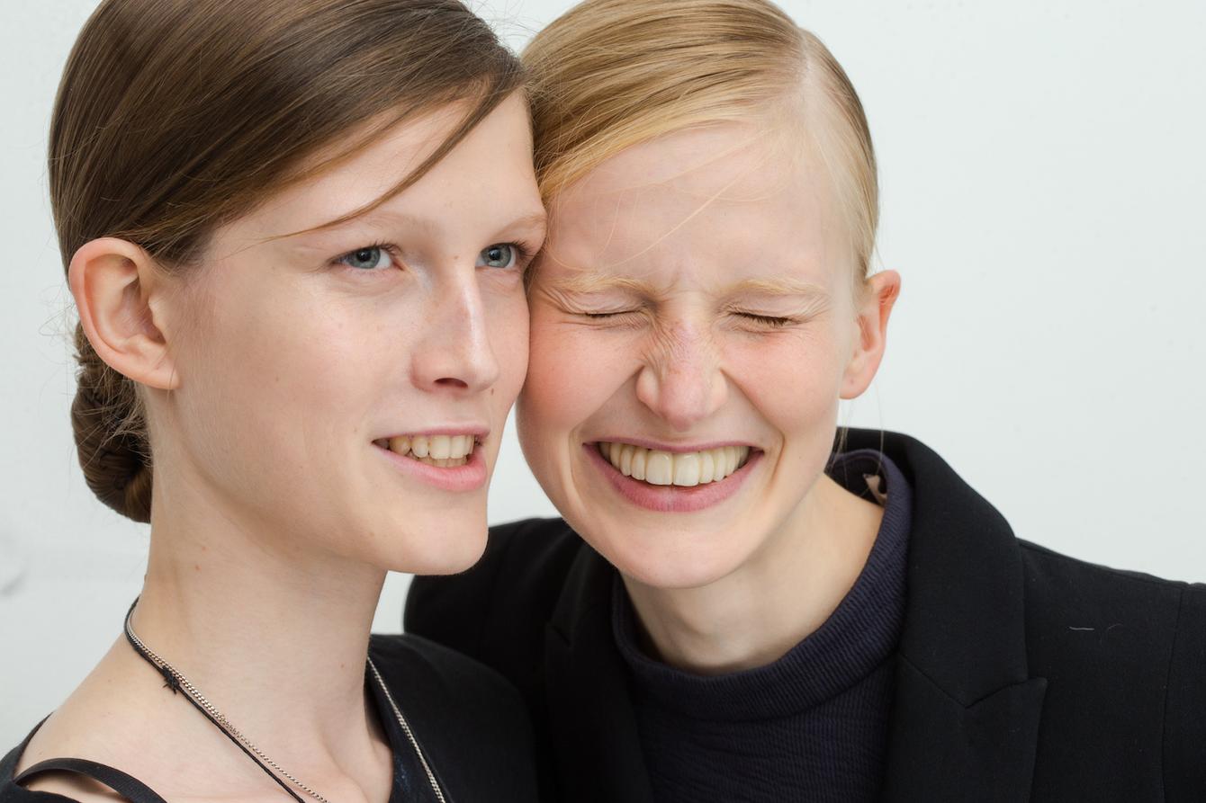 Backstage bei Jil Sander, Frühjahr/Sommer 2017