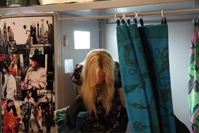 Claudia Schiffer Foto-Fix Modepilot