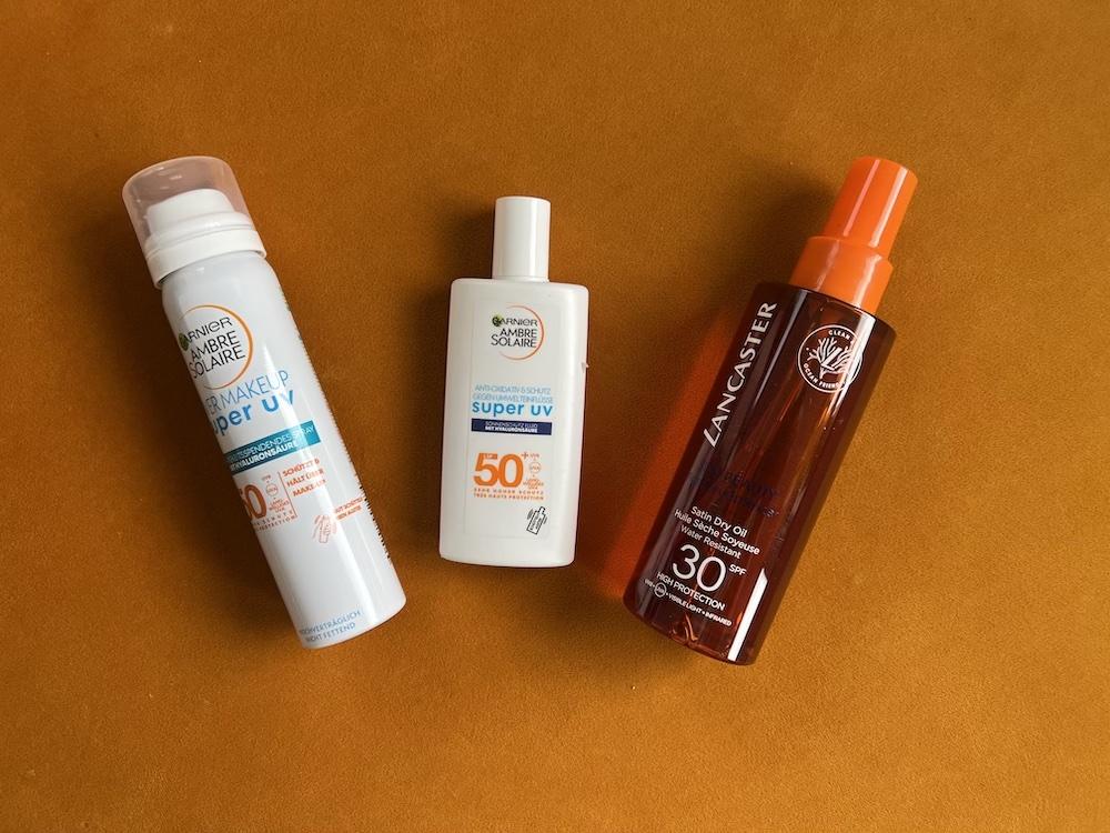 Garnier Ambre Solaire Lancaster Sonnenschutz Produkte LSF 50