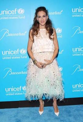 Sarah Jessica Parker Louis Vuitton Schneeflocke