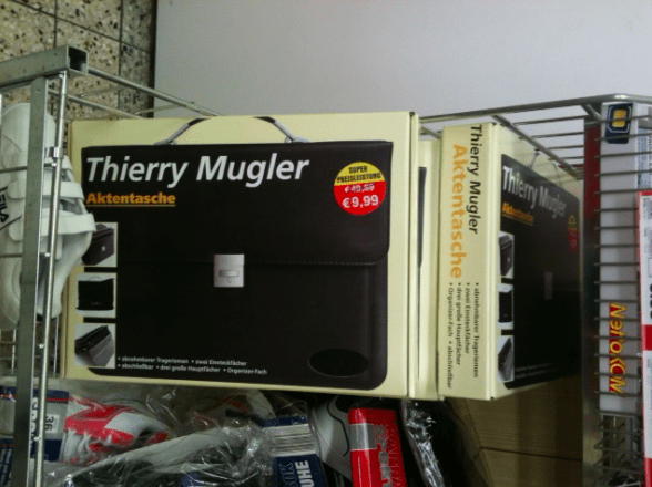 Thierry Mugler Netto Aktentasche Modepilot