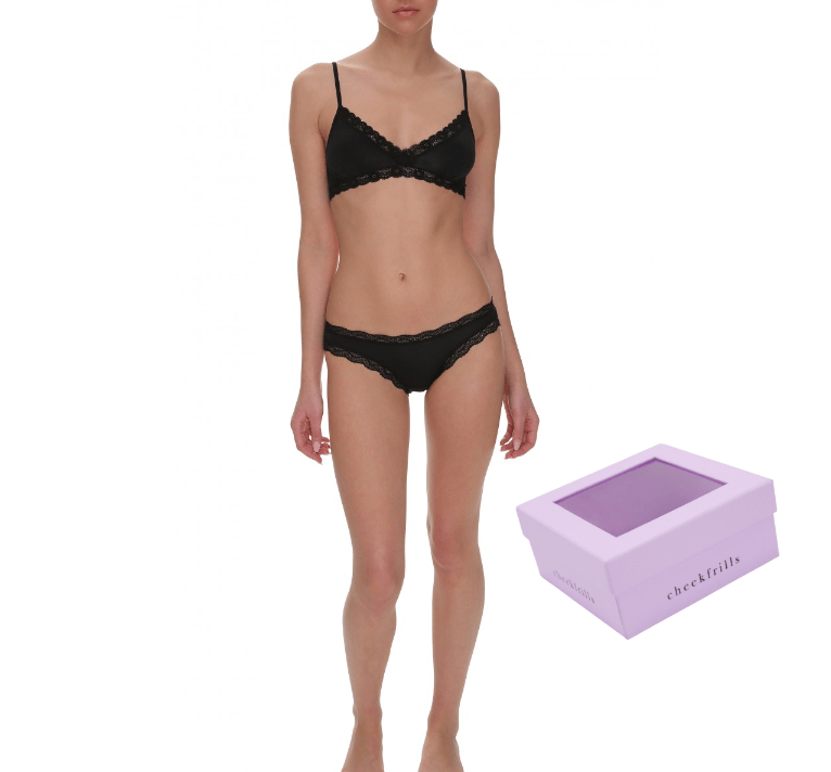 Cheekfrills Modepilot Wäsche Set Bralette Lace Bra