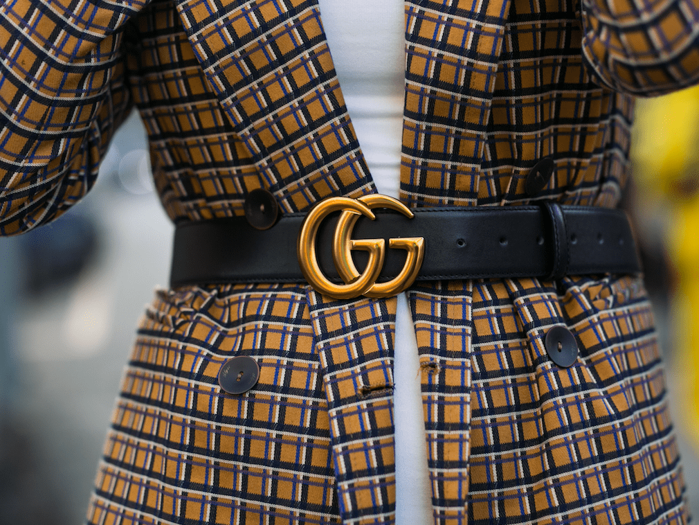 Streetstyle aus Mailand: Blazer plus Gürtel
