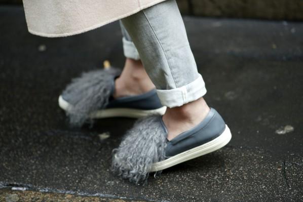 London Streetstyle Slip-ons fur Modepilot