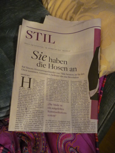 Welt am Sonntag Adriano Sack Raf Simons Modepilot