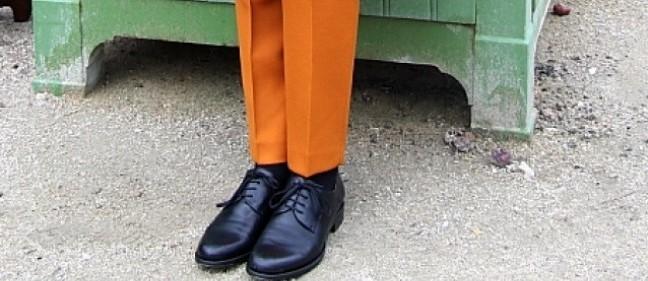 Modepilot-Streetstyle-orange Hose-Fashionweek-paris-Mode-Blog-Barbara Markert