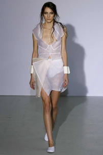 Weiß Transparenz Moon Young Hee Modepilot