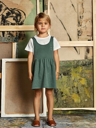 Grünes Kleid für Mädchen Anna Bazaar Türkenstraße Modepilot