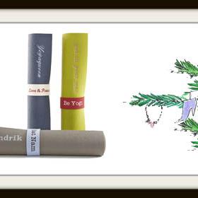 Weihnachtsgewinnspiel: Personalisierte Yogamatte