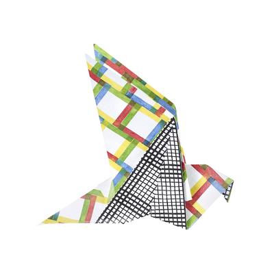 Hermes Origami Vogel Print Druck Muster Modepilot