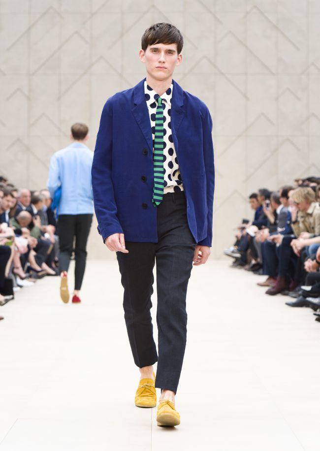 Burberry Prorsum Menswear Spring Summer 2014 Show - Look 9
