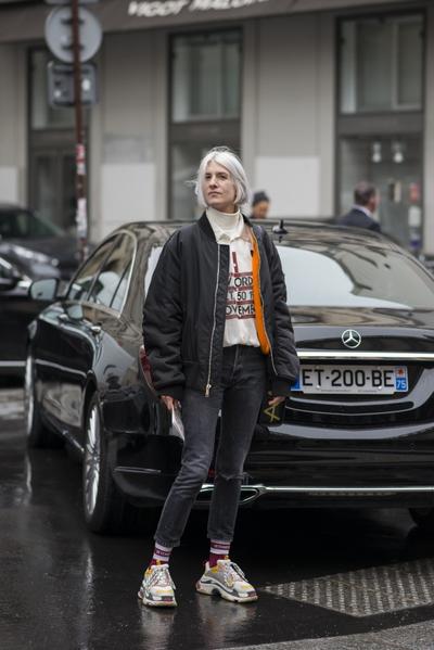 Triple S Street Style Modepilot Balenciaga dicke sneaker
