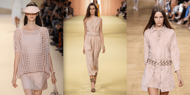 Trendfarbe Sommer 2015 Modepilot Rosé Puder Nude Fashion