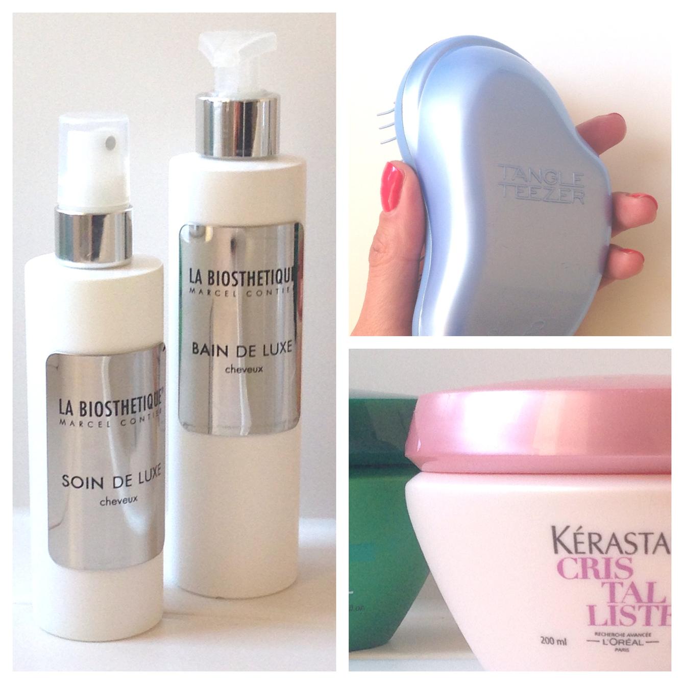 La Biothetique Bain de Luxe Tangle Teezer Kérastase Haarkur
