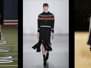 Trend 2015: der Stoffstreifen-Rock