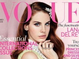 Lana del Rey auf der britischen Vogue