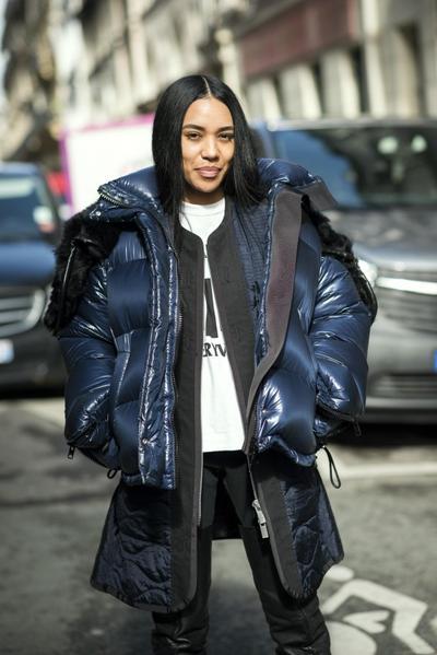 Street style Sacai Modepilot Paris 2018