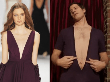 J. Mendel: V-necks a little deeper