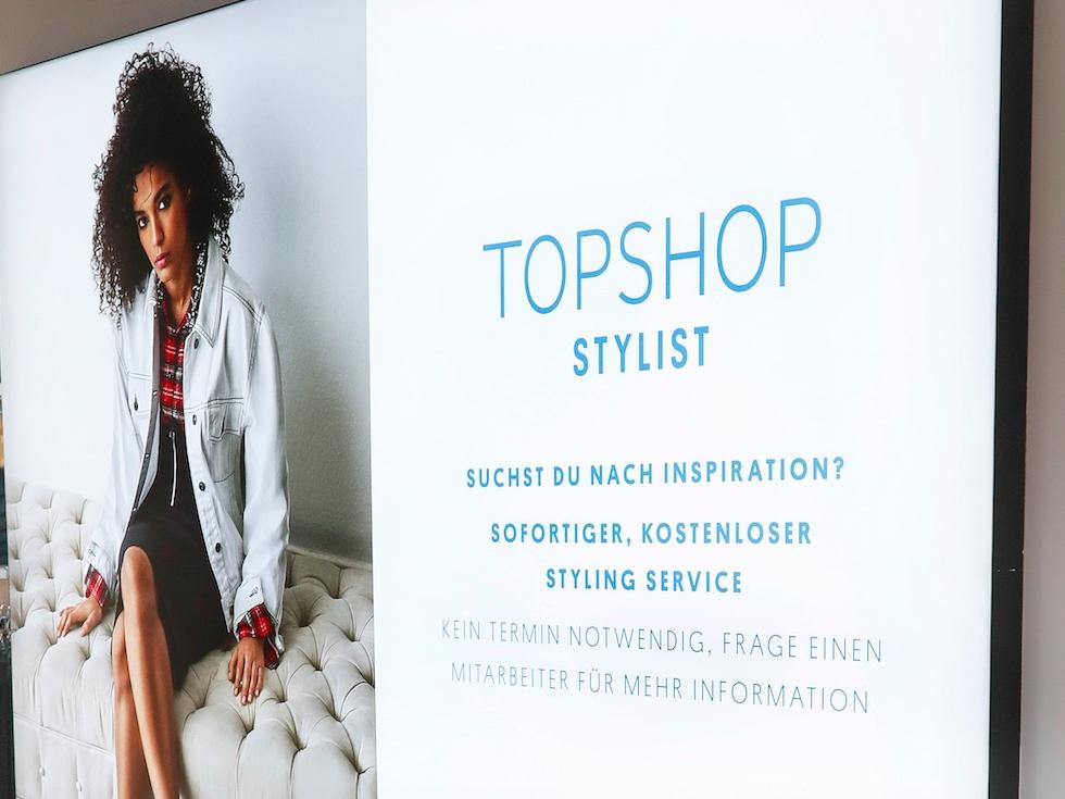 Umsonst-Profistyling bei Topshop