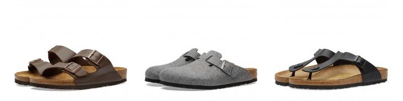 Mandals sandalen für den Mann birkenstock