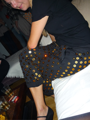 Lin Paillettenhose Modepilot