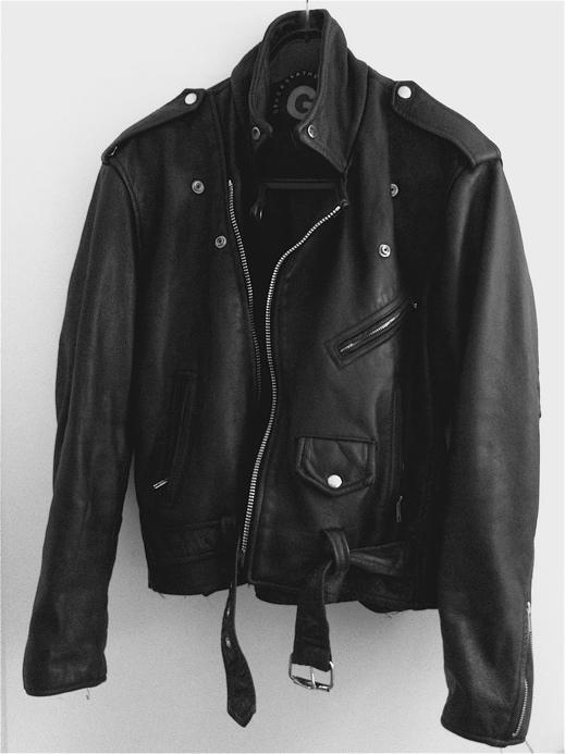männer lederjacke