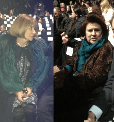 Anna Wintour Suzy Menkes New York Modepilot