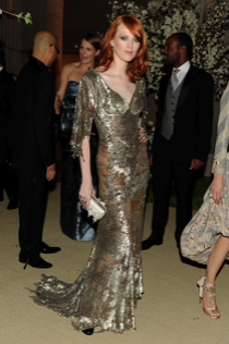 Karen Elson Alexander McQueen Modepilot