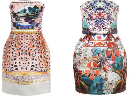 Mary Katrantzou: Seide vs. Polyester