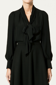 Zara Schluooenbluse Modepilot