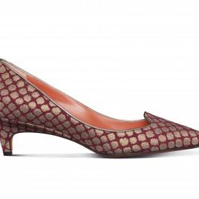 Santoni + Rubelli = Schuh-Couture