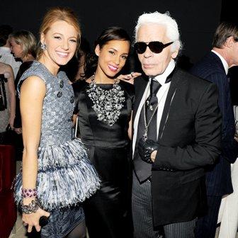 Karl Lagerfeld-Alicia Keys-Blake Lively-modepilot-blog