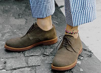 Thom-Browne,mode-masculine-printemps-été-2012,brown-shoes,-detail,-streetstyle